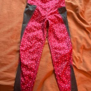 Hot pink leggings